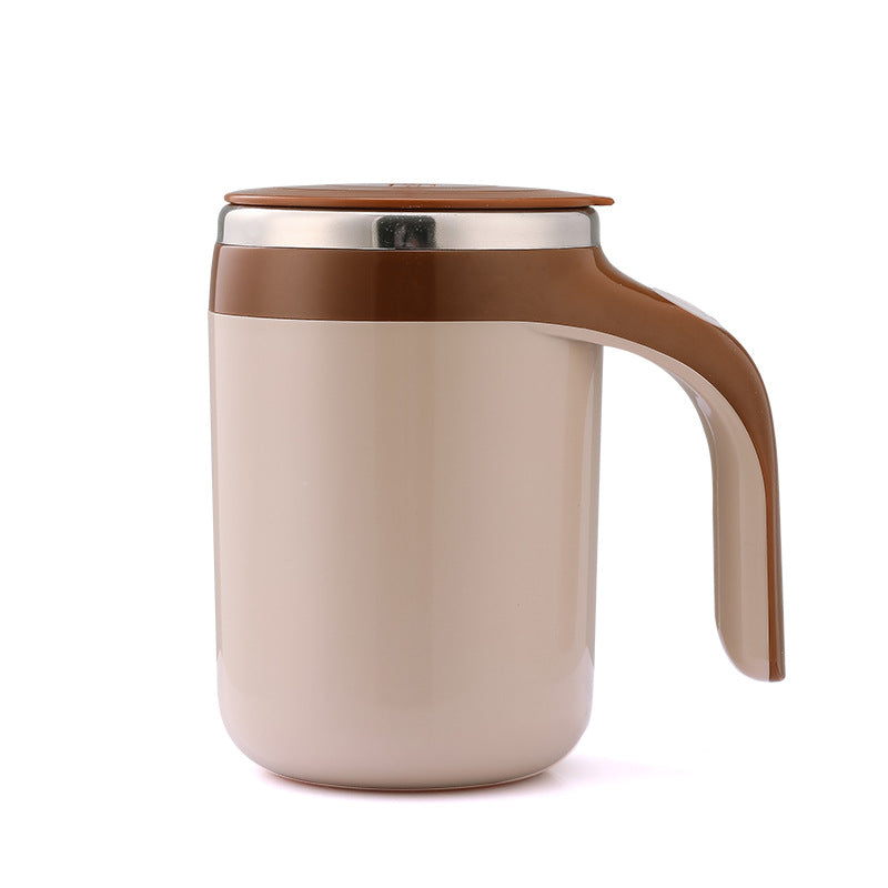 MixMug – Självomrörande Kaffemugg i Rostfritt Stål